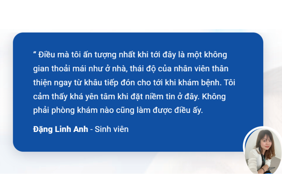 Review Lighthouse Clinic của bạn Linh Anh