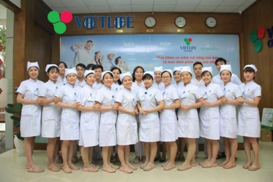 Đội ngũ y bác sĩ tại Phòng khám Vietlife Trần Bình Trọng