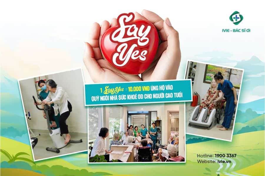 Tham gia “Say Yes” đóng góp quỹ chăm sóc sức khỏe toàn dân