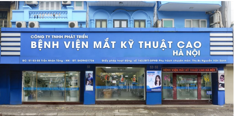 Banner Bệnh Viện Mắt Kỹ Thuật Cao Hà Nội (Hitec)