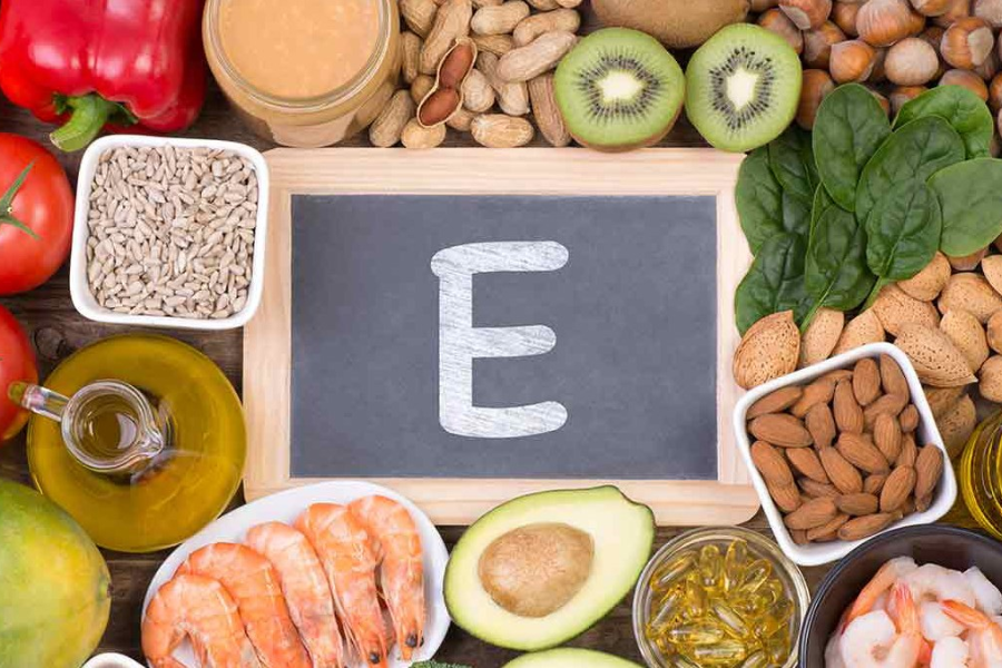 Hàm lượng vitamin E tiêu thụ được khuyến cáo 
