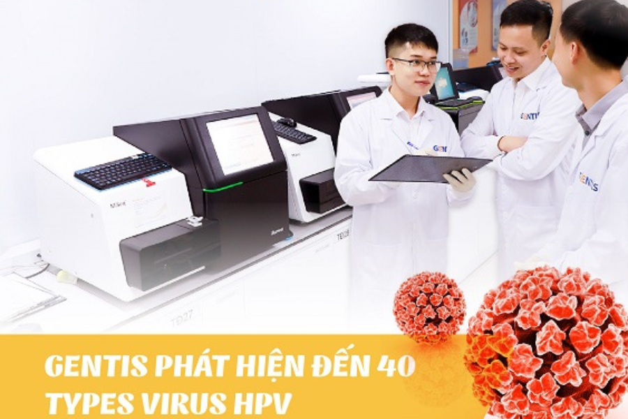 Tầm soát ung thư cổ tử cung tại Gentis phát hiện đến 40 types virus HPV