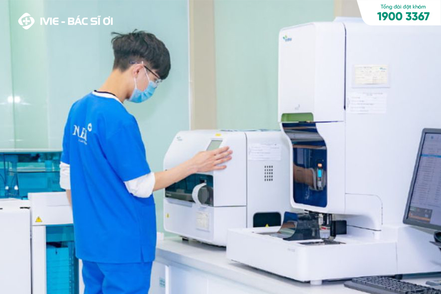 Máy móc thiết bị xét nghiệm đạt chuẩn tại MEDIPLUS