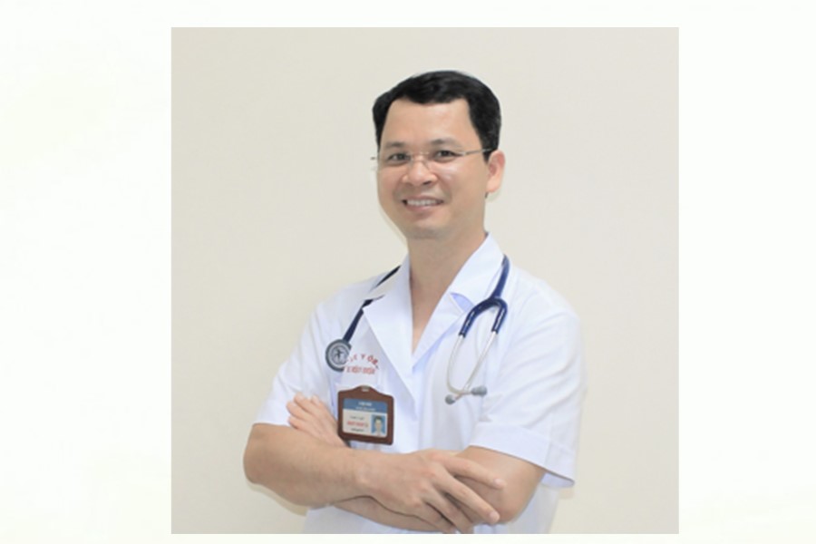 ThS. Bác sĩ Lê Thành Trung là Trưởng khoa Ung bướu của Bệnh viện E (ảnh: BV E)