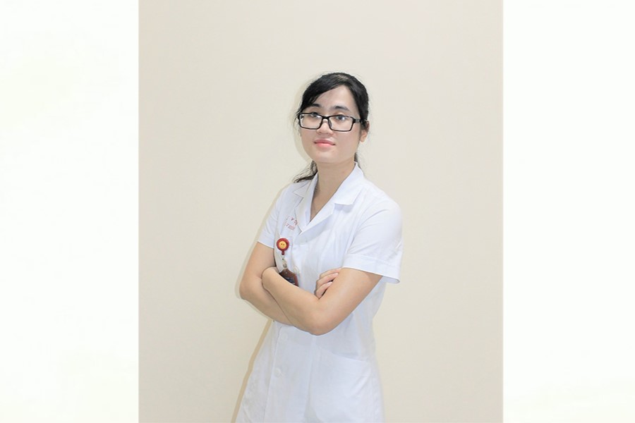 ThS. Bác sĩ Nguyễn Thùy Nhung là Phó khoa Phụ sản của Bệnh viện E (ảnh BV E)