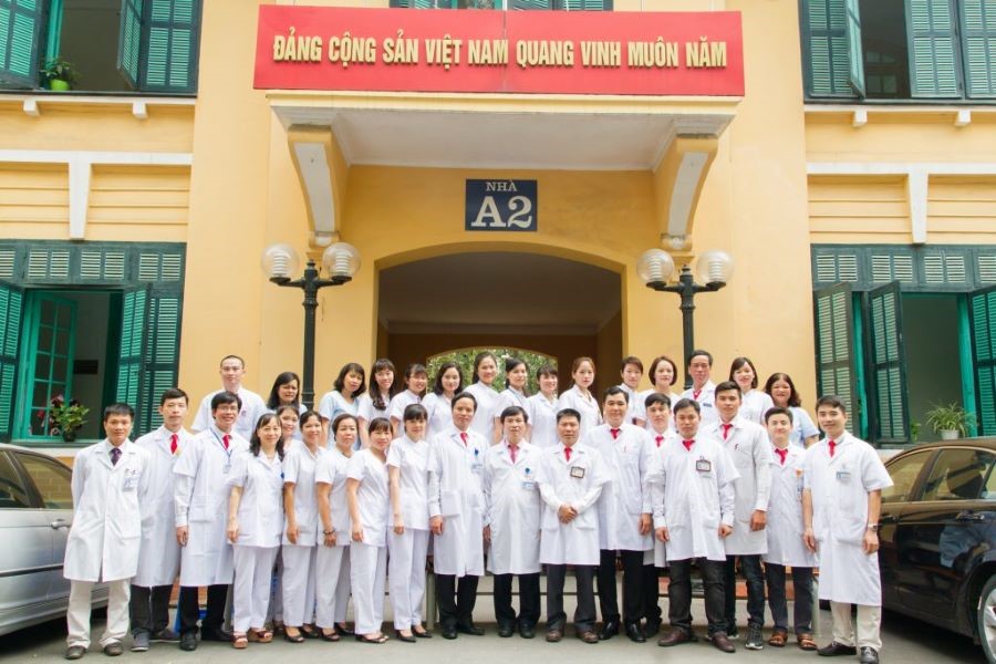 Các chuyên gia tại khoa Phẫu thuật Tiêu hóa - Bệnh viện Việt Đức