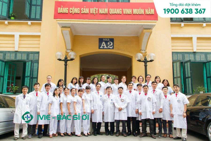 Đội ngũ y bác sĩ khoa Phẫu thuật Tiêu hóa Bệnh viện Việt Đức