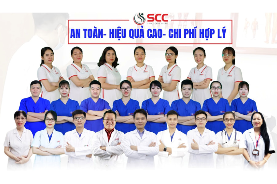 Hình ảnh đội ngũ y bác sĩ hàng đầu của Phòng khám SCC