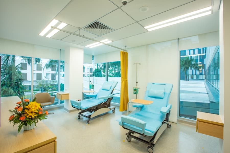 Cơ sở vật chất hiện đại, không gian thoáng mát tại bệnh viện FV
