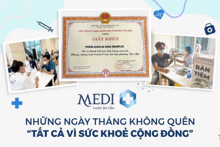 Tổ hợp y tế MEDIPLUS nơi bác sĩ Trần Việt Anh công tác cũng là 1 trong những đơn vị tiên phong trong công tác chống dịch  (Ảnh: sưu tầm)