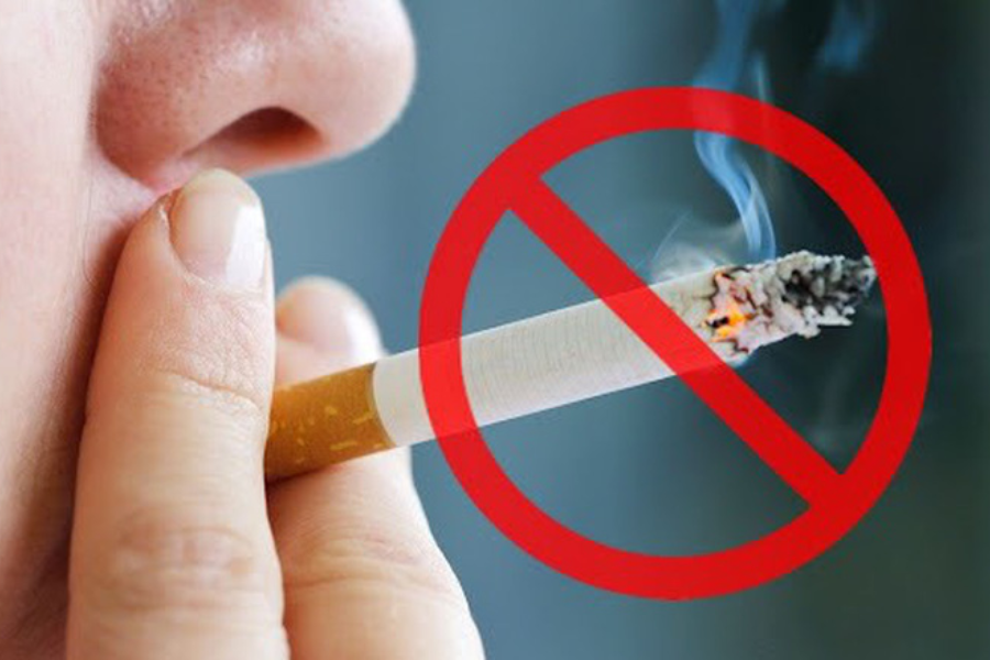 Ngừng hút thuốc lá hoặc tránh hút thuốc lá bị động