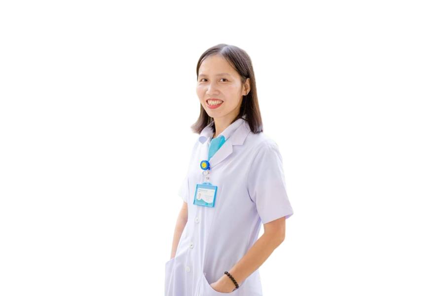 Bác sĩ Hoàng Thị Diễm Hằng - công tác tại Bệnh viện 199 Bộ Công An
