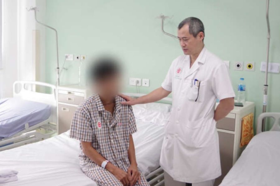 Điều trị bệnh tái hẹp khí quản cho bệnh nhân tại Bệnh viện 108