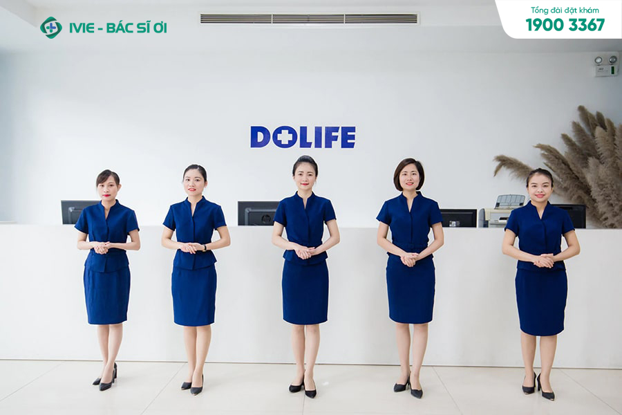 Đội ngũ nhân viên chuyên nghiệp của bệnh viện Dolife