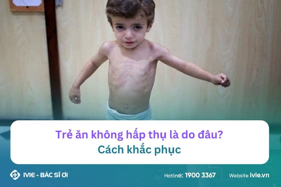 Trẻ ăn không hấp thụ là do đâu? Cách khắc phục hiệu quả cho ...