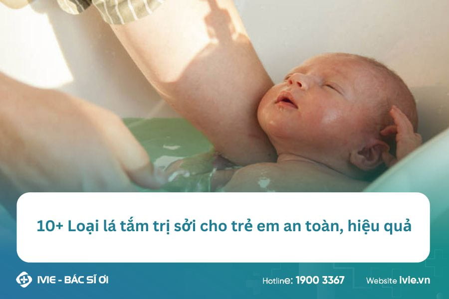 10+ Loại lá tắm trị sởi cho trẻ em an toàn, hiệu quả