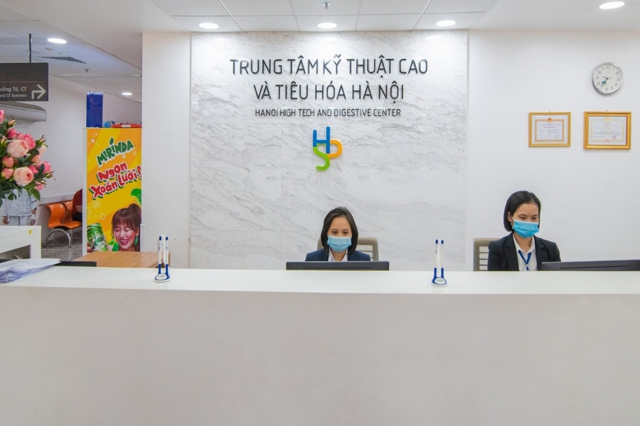 Trung tâm kỹ thuật cao và tiêu hóa bệnh viện đa khoa Xanh Pôn Hà Nội