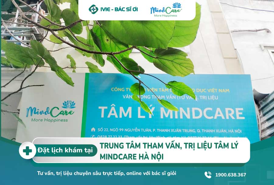 Logo Trung Tâm Tham Vấn, Trị Liệu Tâm Lý Mindcare Hà Nội
