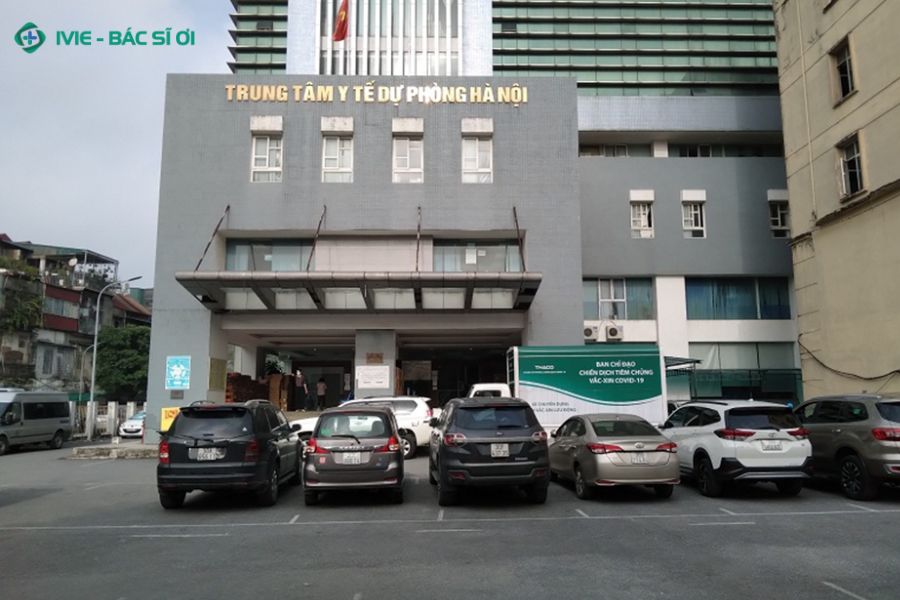 Trung tâm y tế dự phòng Hà Nội - Nơi bác sĩ Nguyễn Công Tảo đang công tác