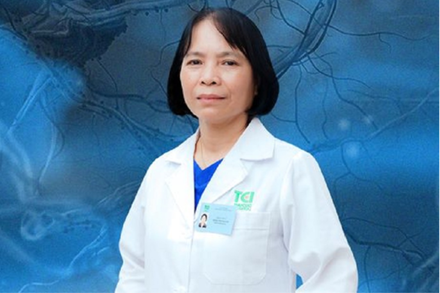 Tiến sĩ, Bác sĩ Trịnh Thị Khanh - chuyên ngành Nội khoa bệnh viện Thu Cúc (ảnh: BV Thu Cúc)