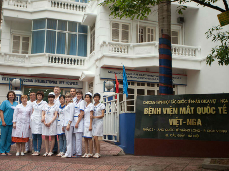 Banner Bệnh Viện Mắt Quốc Tế Việt - Nga Hà Nội