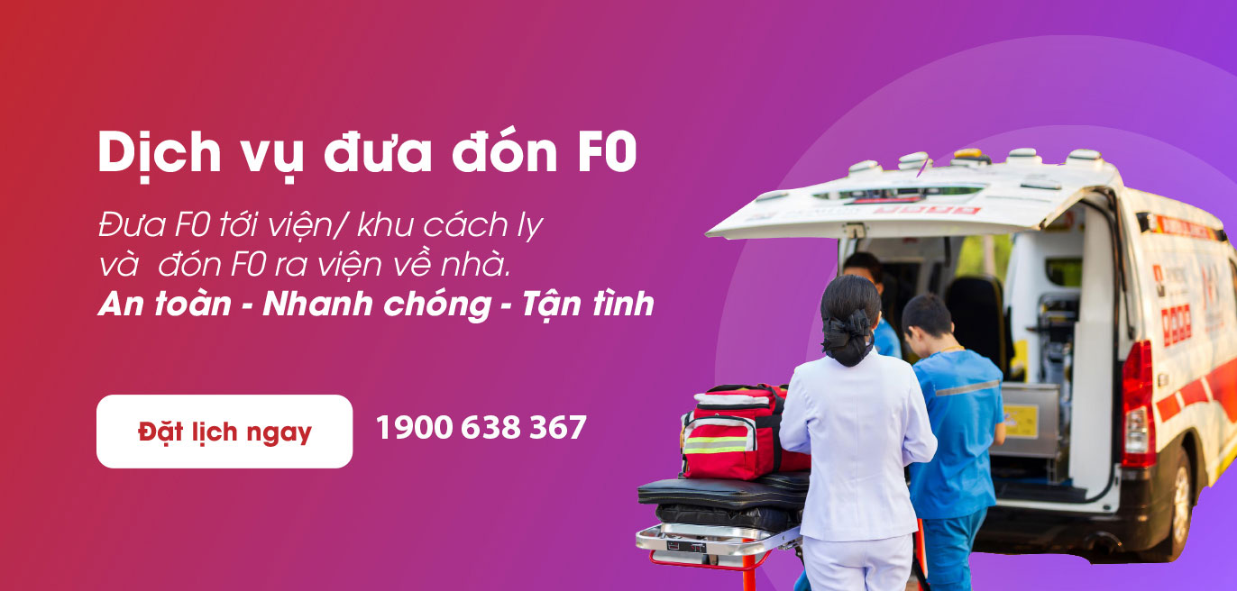 Dịch vụ vận chuyển người bệnh F0 tại Hà Nội