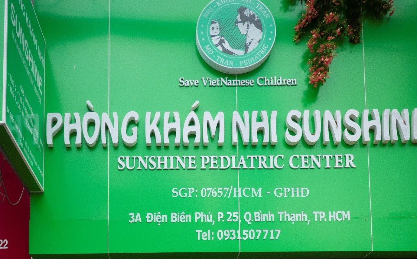 Banner Phòng Khám Nhi Khoa Sunshine - Quận Bình Thạnh