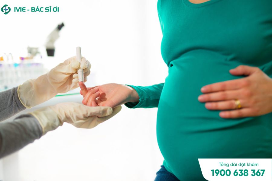 Xét nghiệm tiểu đường thai kỳ được thực hiện 2 lần trong quá trình mang thai