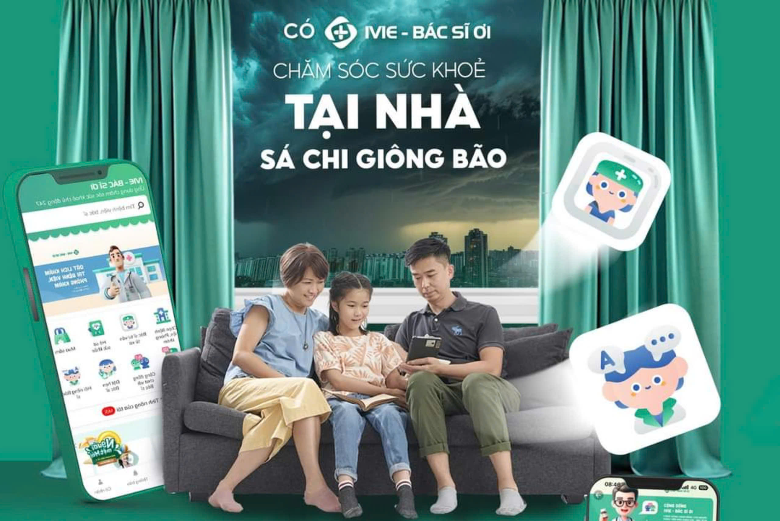 IVIE - Bác sĩ ơi - Hỗ trợ tư vấn sức khỏe 24/7 ngay khi bão ...