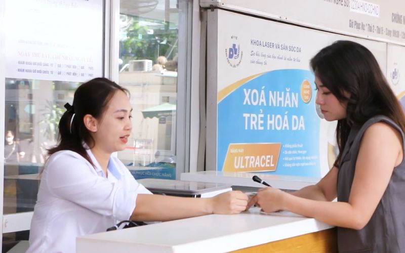 Quy trình khám chữa bệnh tại bệnh viện Da liễu Trung ương được triển khai nhằm hỗ trợ người bệnh khám nhanh và thuận tiện hơn