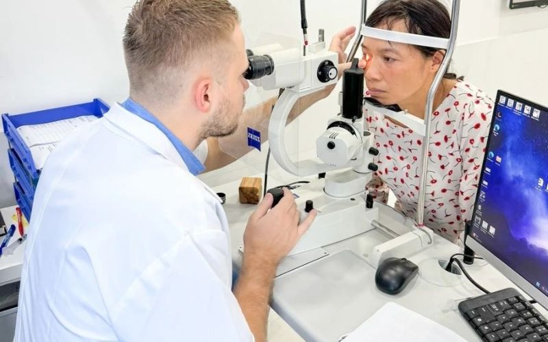 Bệnh viện Mắt Việt - Nga có cơ sở vật chất hiện đại và quy trình khám chuyên nghiệp