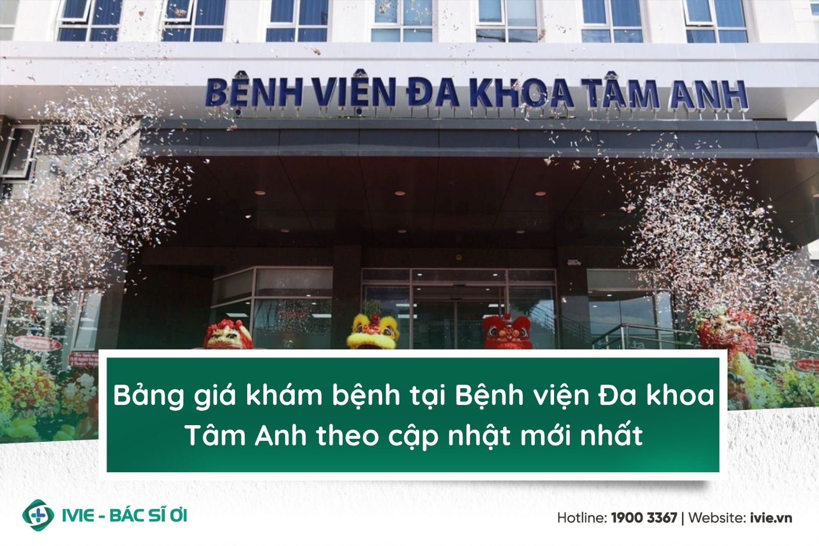 Bảng giá khám bệnh tại bệnh viện Đa khoa Tâm Anh theo cập...