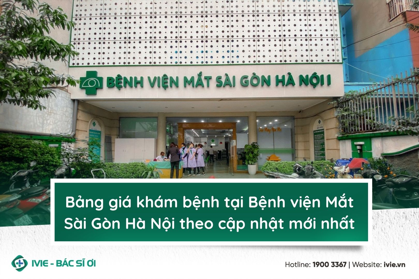 Bảng giá khám bệnh tại Bệnh viện Mắt Sài Gòn Hà Nội theo...