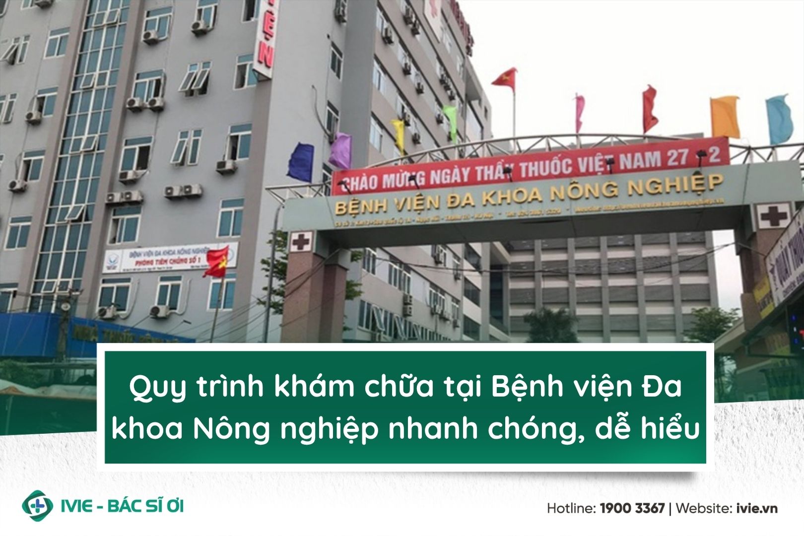 Quy trình khám chữa tại bệnh viện Đa khoa Nông nghiệp nhanh ...