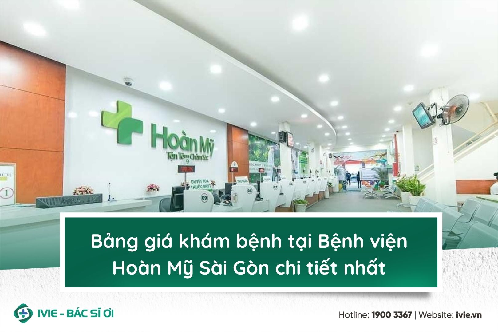 Bảng giá khám bệnh tại bệnh viện Hoàn Mỹ Sài Gòn chi tiết...