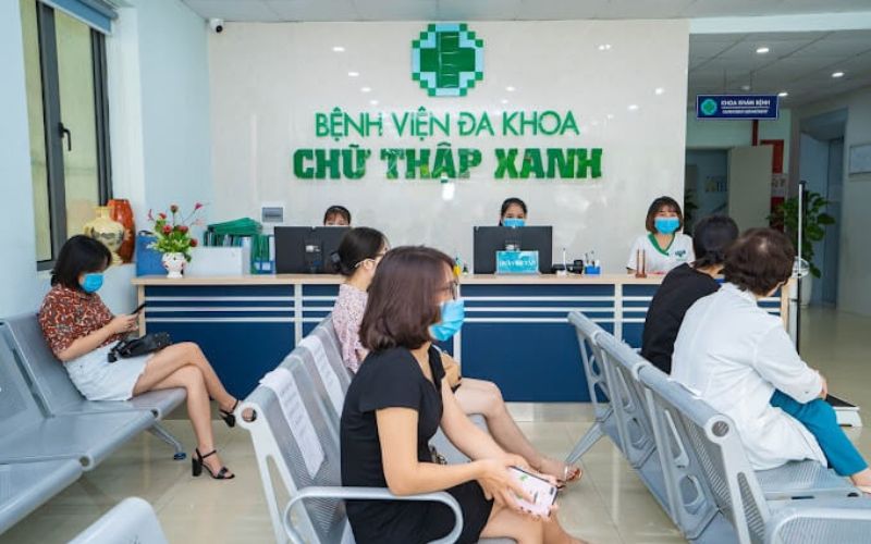 Bệnh viện Đa khoa Chữ Thập Xanh có quy trình khám tương đối nhanh