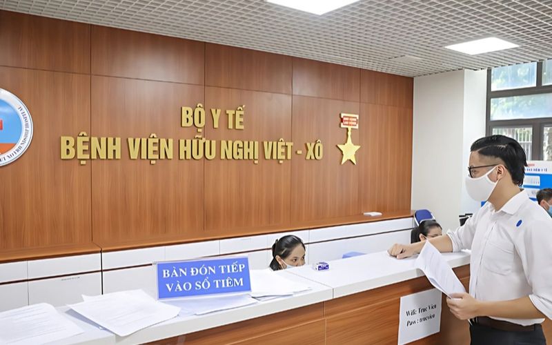 Bệnh viện Hữu nghị Việt Xô có khám Bảo hiểm y tế