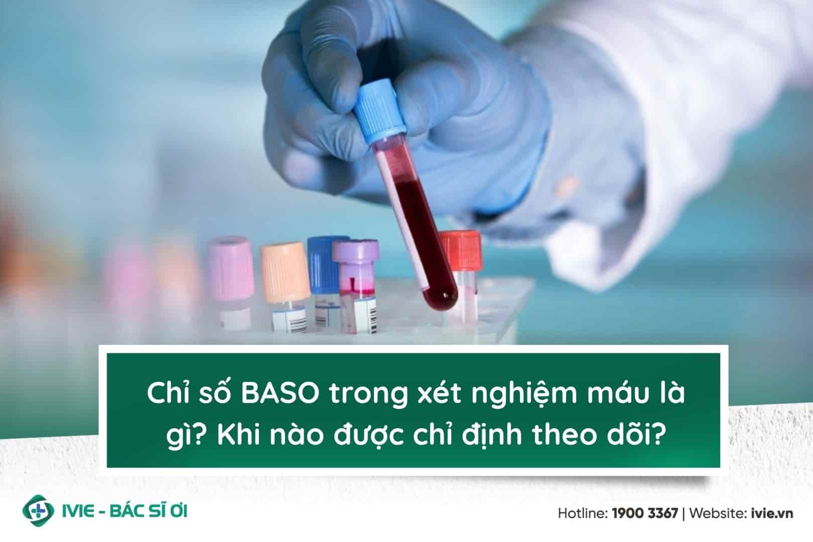 Chỉ số BASO trong xét nghiệm máu là gì? Khi nào được chỉ...