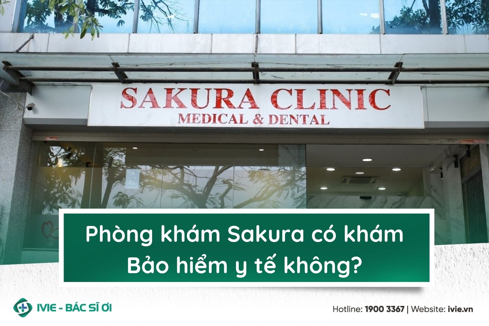 Phòng khám Sakura có khám Bảo hiểm y tế không?