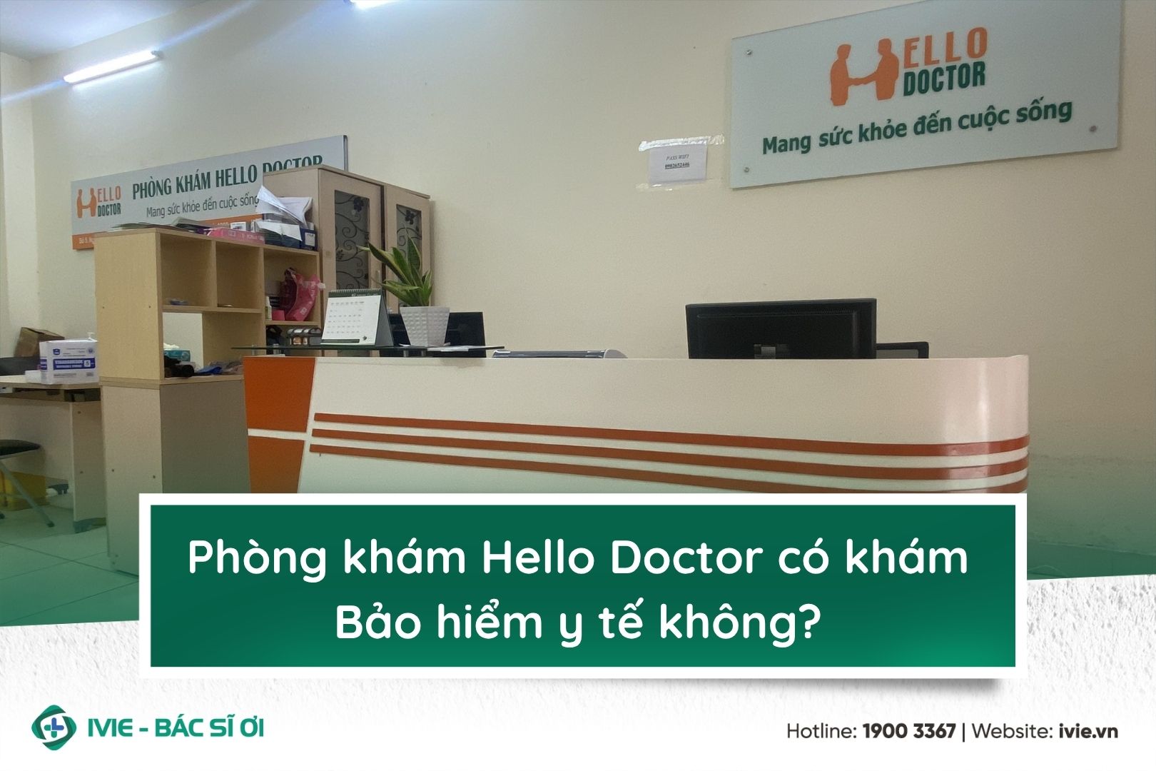 Phòng khám Hello Doctor có khám Bảo hiểm y tế không?