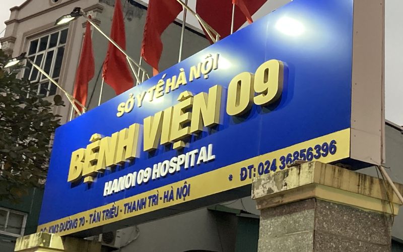 Bệnh viện 09 là bệnh viện chuyên khoa hạng II trực thuộc Sở Y tế Hà Nội