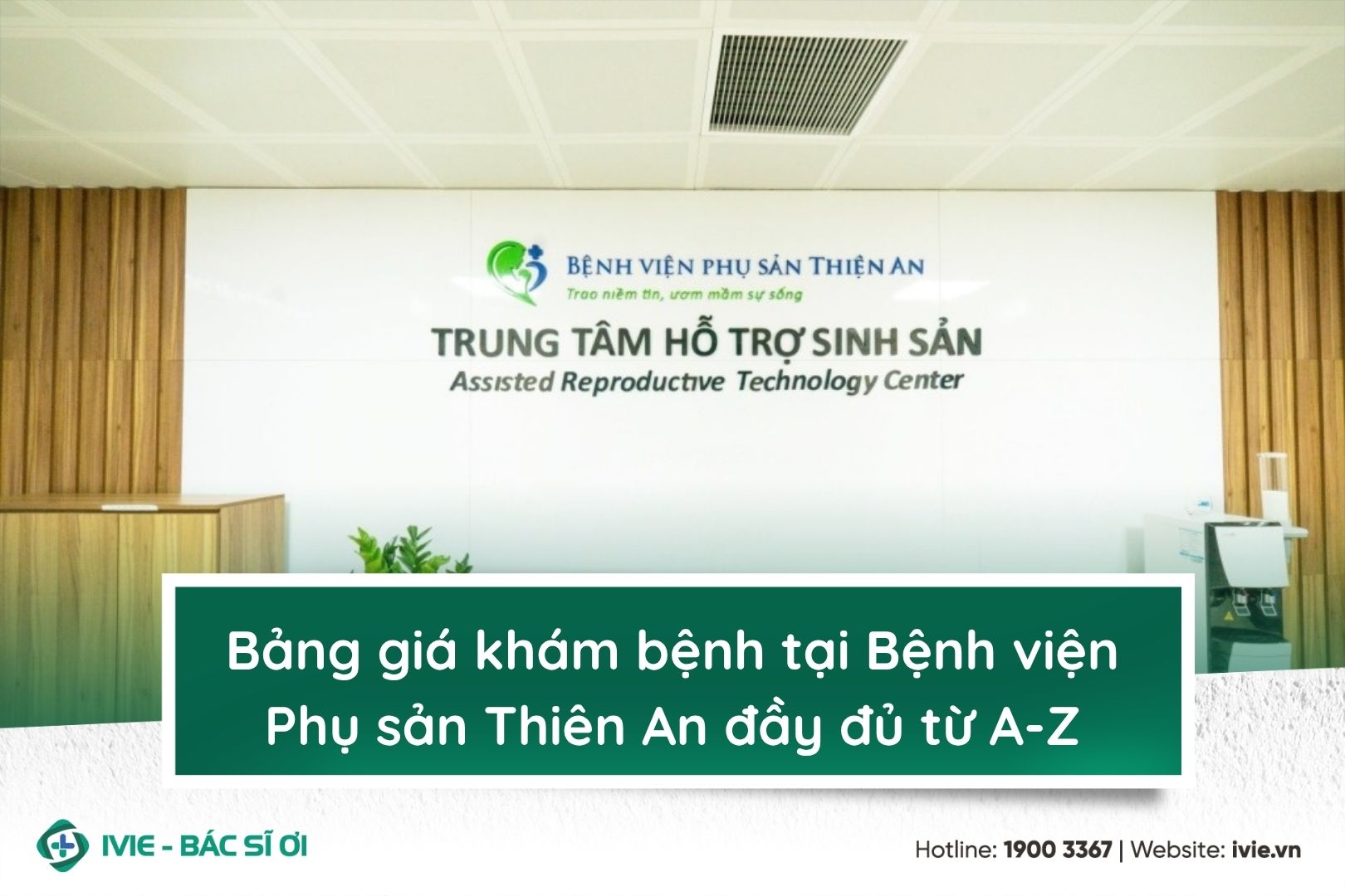 Bảng giá khám bệnh tại bệnh viện Phụ sản Thiện An đầy đủ từ ...