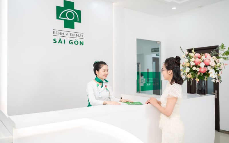 Quy trình khám mắt tại bệnh viện Mắt Sài Gòn Hà Nội được thiết kế để việc tiếp nhận và thăm khám diễn ra nhanh chóng