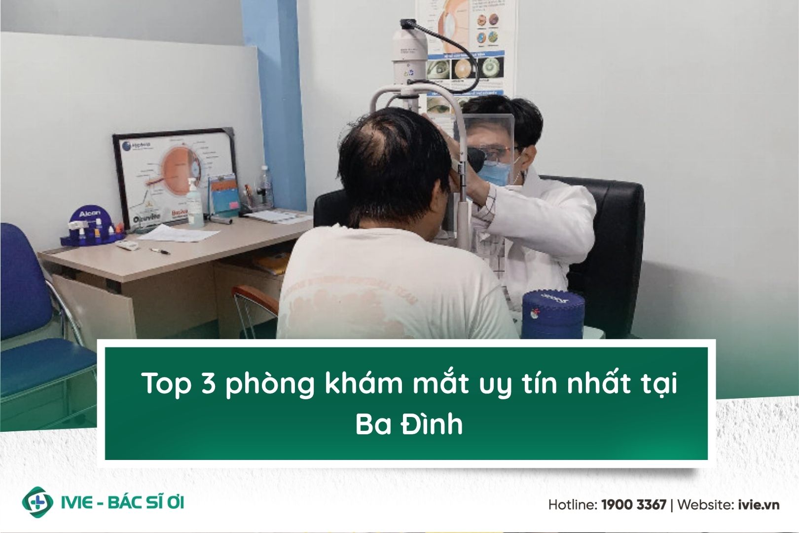 Top 3 phòng khám mắt uy tín nhất tại Ba Đình