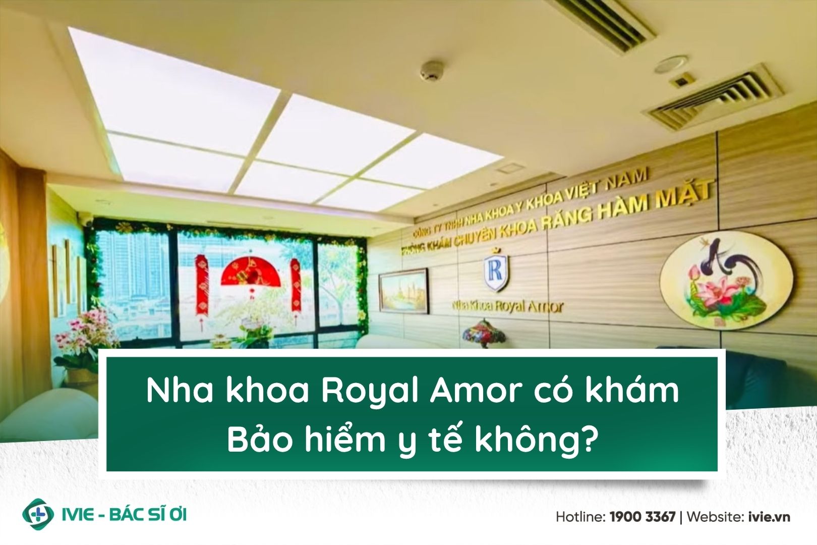 Nha khoa Royal Amor có khám Bảo hiểm y tế không?