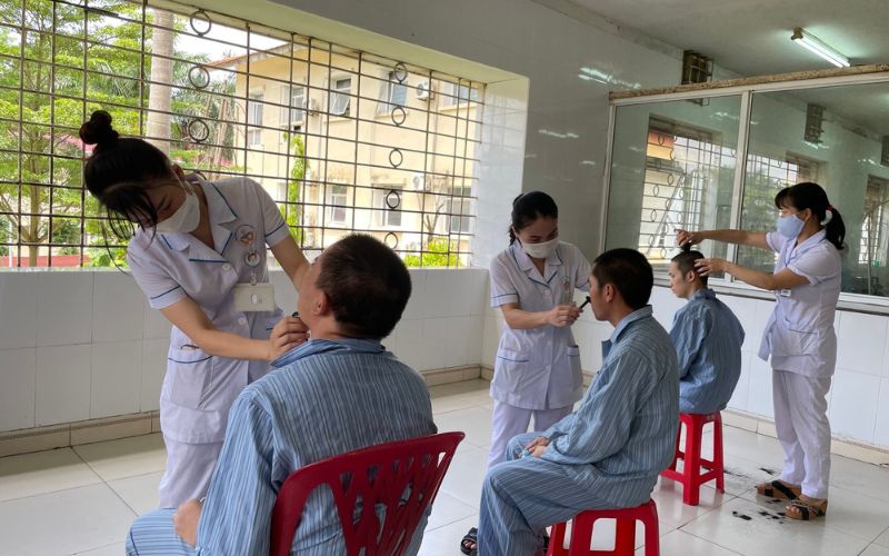 Bệnh viện Tâm thần Trung ương 1 có nhiều khoa điều trị chuyên sâu