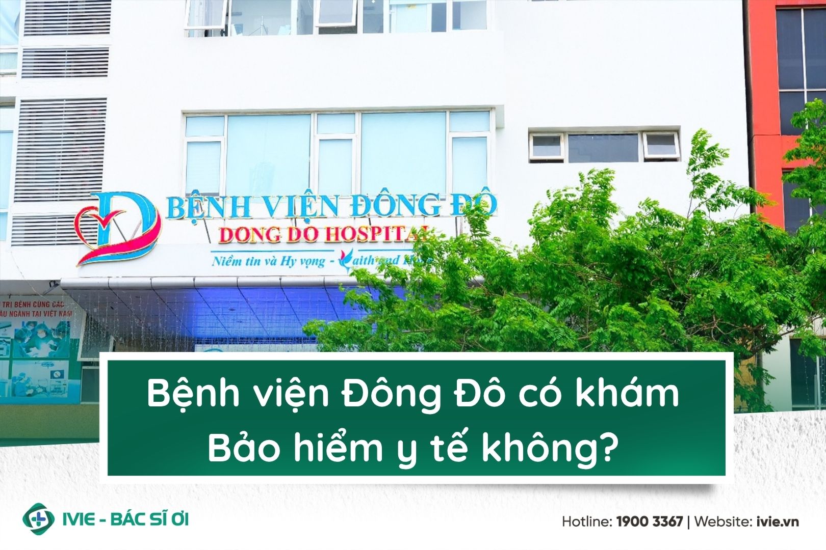 Bệnh viện Đông Đô có khám Bảo hiểm y tế không?