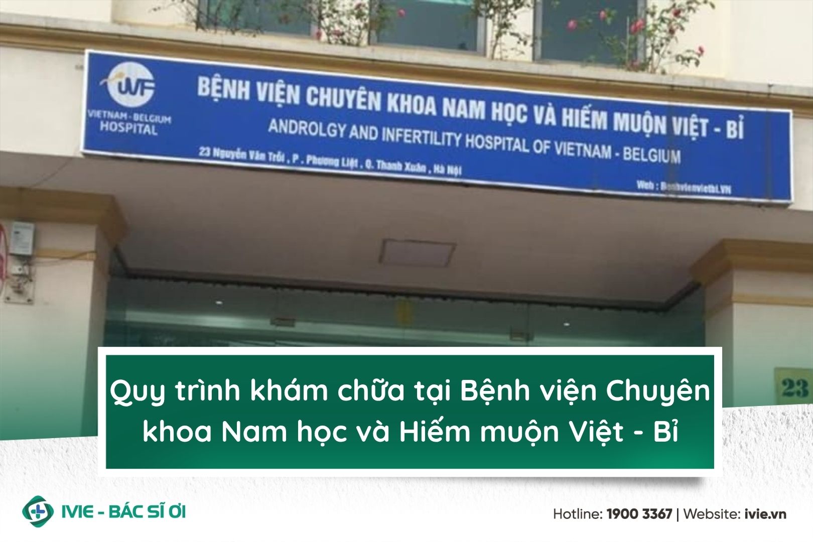 Quy trình khám chữa tại bệnh viện Chuyên khoa Nam học và...