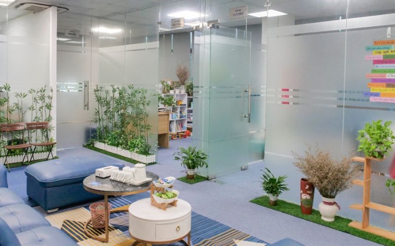Viện BrainCare được đánh giá có môi trường thân thiện và phù hợp với trẻ nhỏ