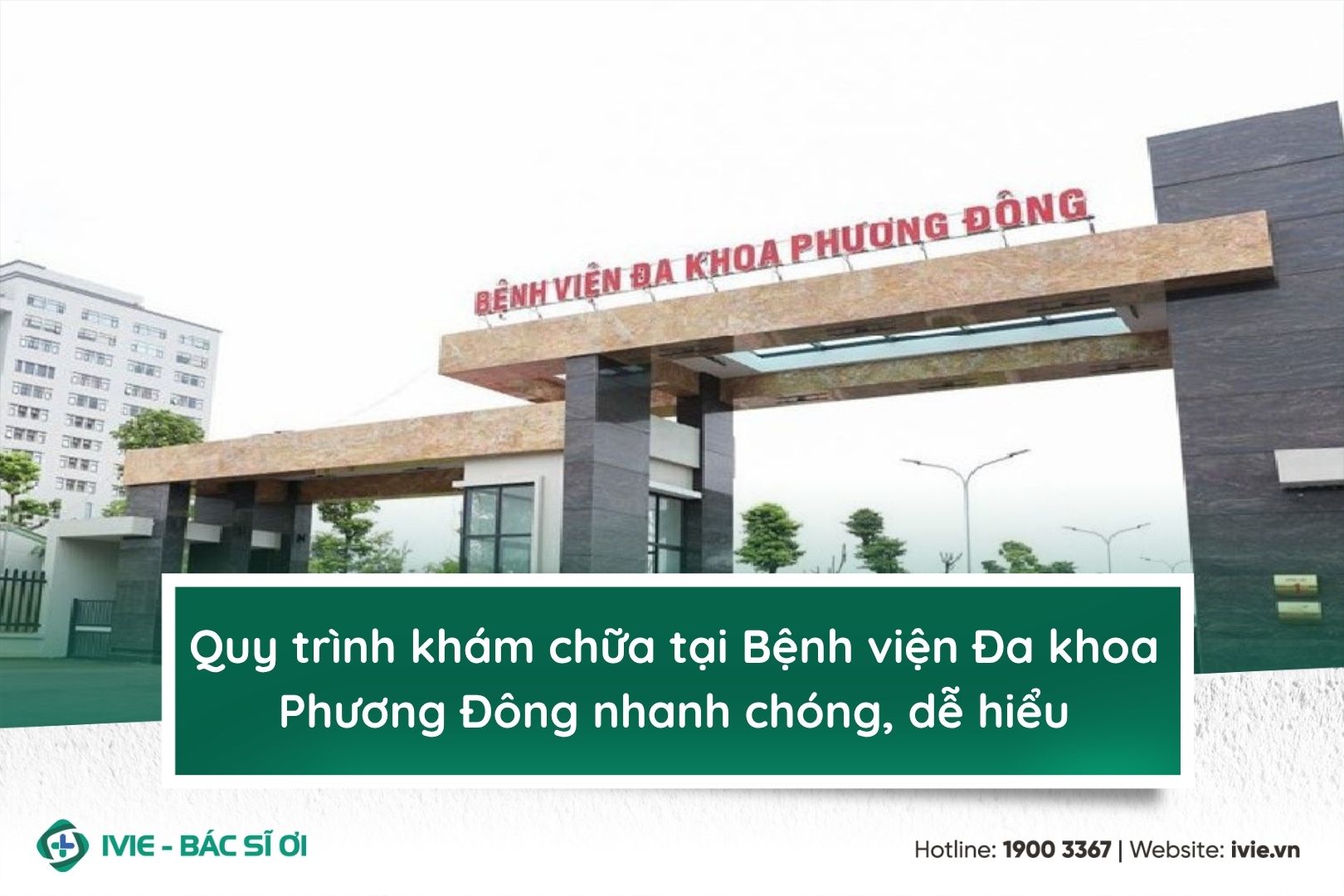 Quy trình khám chữa tại bệnh viện Đa khoa Phương Đông nhanh ...
